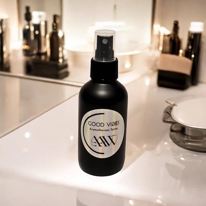 Spray per il Viso e la Casa all'Aromaterapia Good Vibes per la vendita all'ingrosso da parte di Artisan Aromatherapy & Wellness
