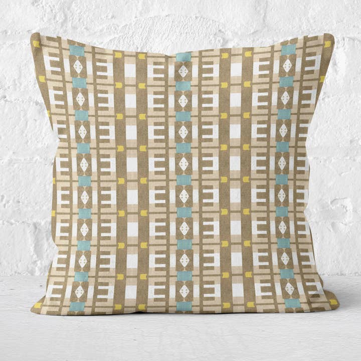 Sedona in Sand Throw Pillow Cover for wholesale by Brandy Gibbs-Riley (BG Riley Design LLC)