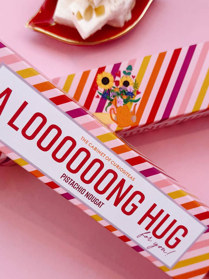 A loooooong hug | Pistachio Nougat (1 piece) for wholesale by The Cabinet of Curiositeas