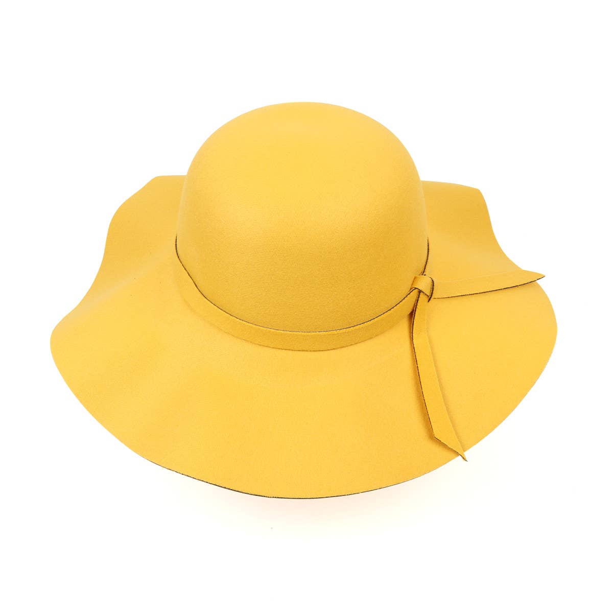 Selini New York - Wholesale Fedora - Women's - Women's Polyester Felt Floppy Wide Brim Bowknot Hat28