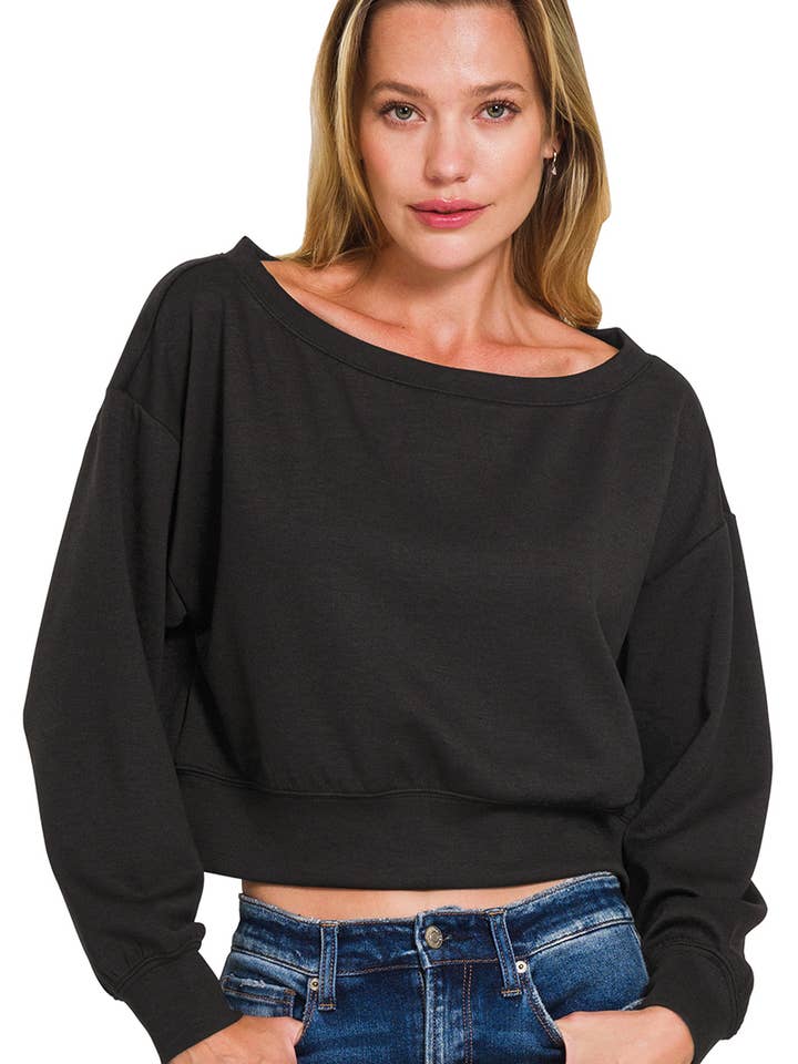 42POPS - Wholesale Sweatshirt – Women's - ",, Cropped Pullover Sweatshirts0