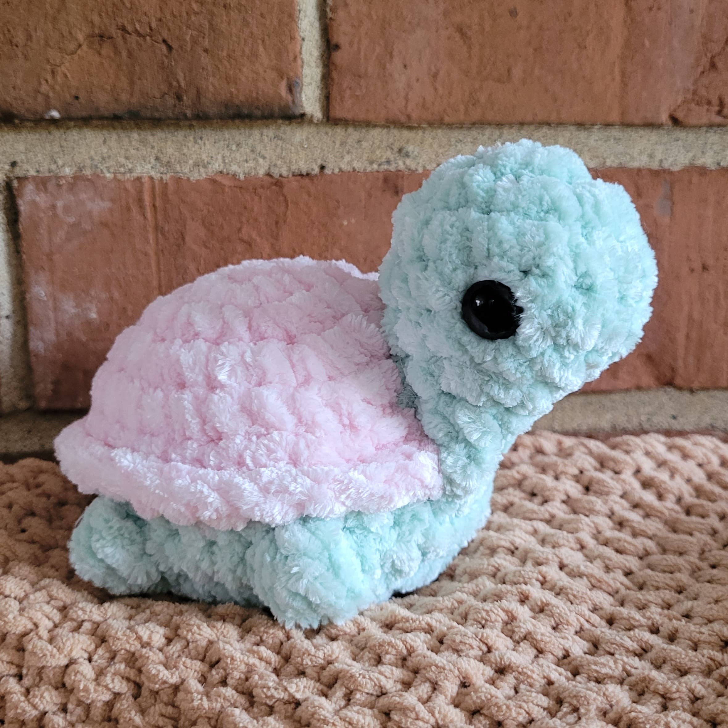 Katie Alay – Großhandel Kuschel-/Plüschtier – Kind & Baby – 6" Häkel-Schildkröten-Plüschspielzeug4