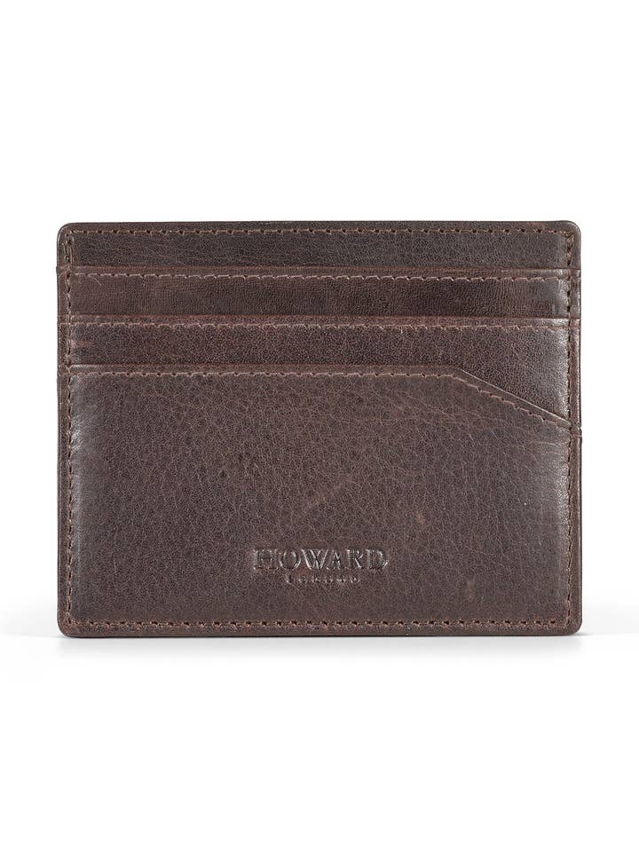 Kartenetui Archer Dunkelbraun für den Großhandel von Howard London