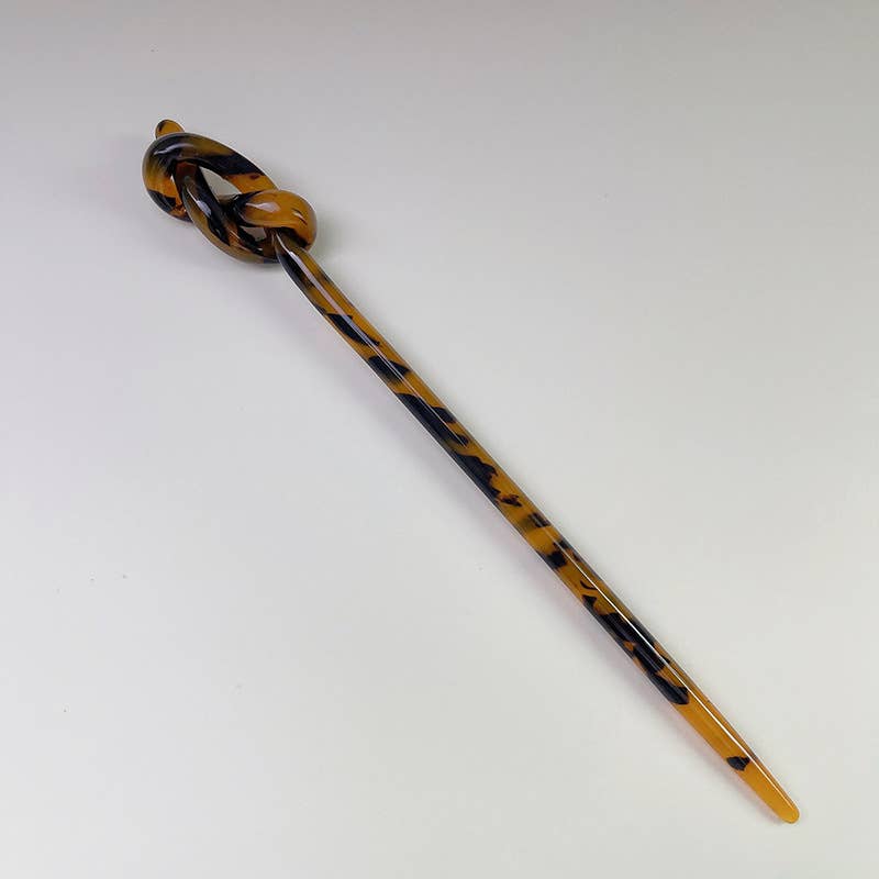 Tourtiwi - Vente Épingles à cheveux - Baguettes à cheveux en acétate élégantes et complexes avec détails de nœuds6