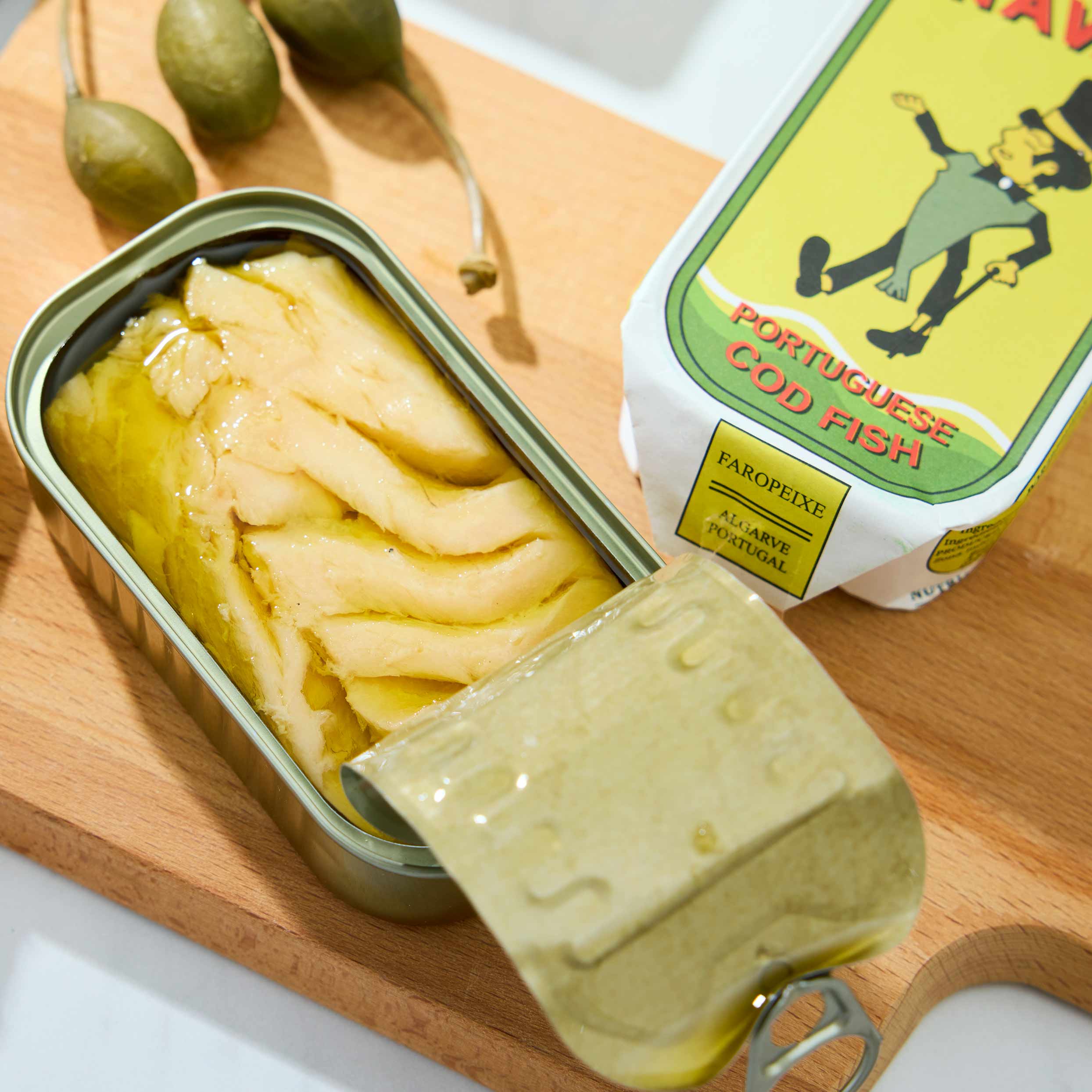 Lata - Venta al por mayor Conservas de pescado - Bacalao portugués Naval en aceite de oliva1