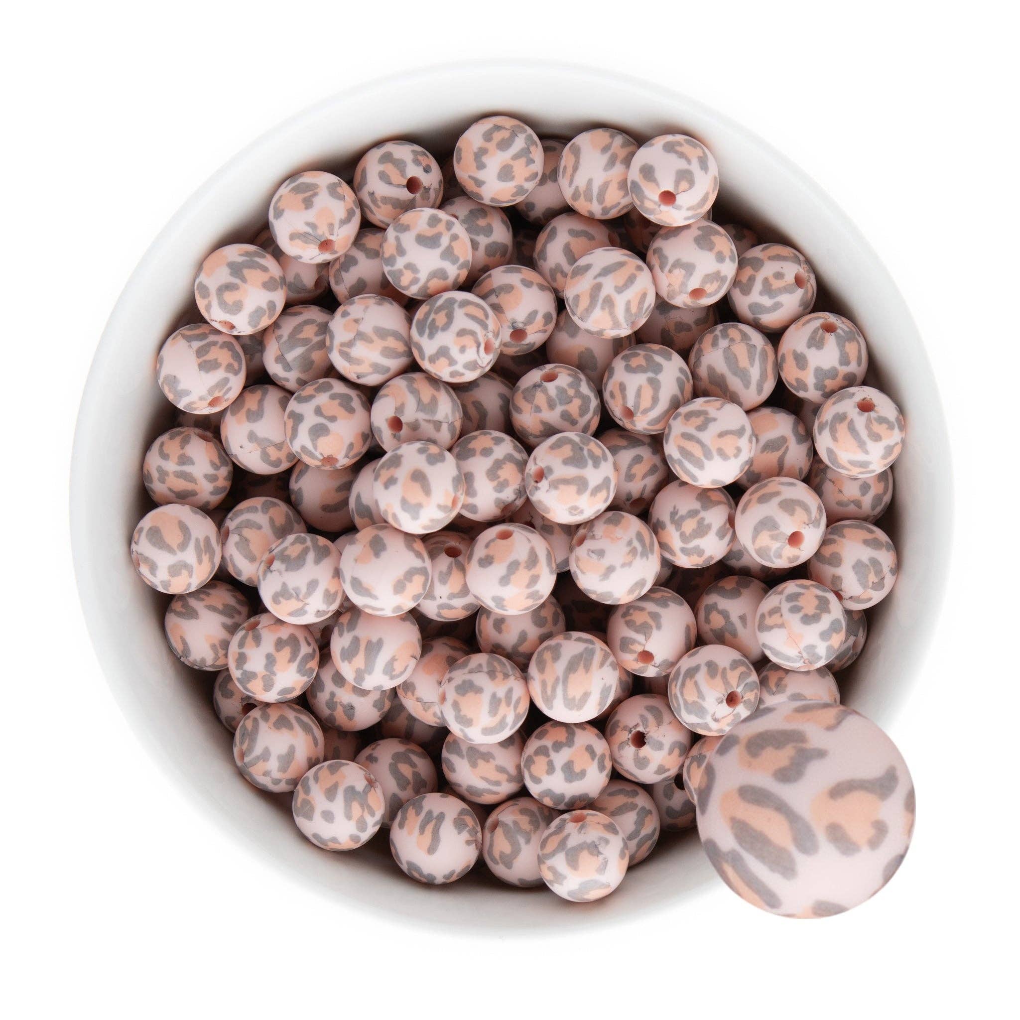 Cara & Co Silicone Craft Supply - Wholesale Craft Supplies - Standard Silicone Print Beads45