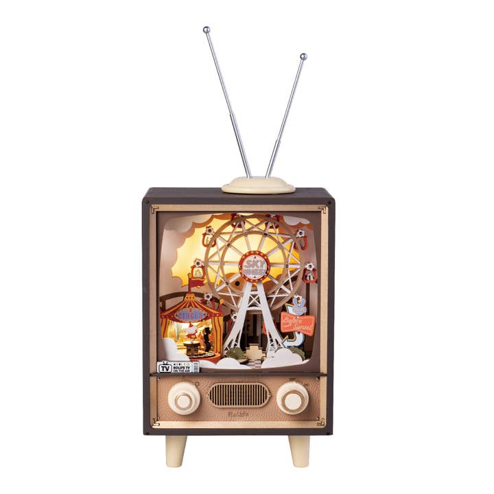 Hands Craft - Wholesale DIY Craft Kit - DIY Mechanical Music Box: Sunset Carnival