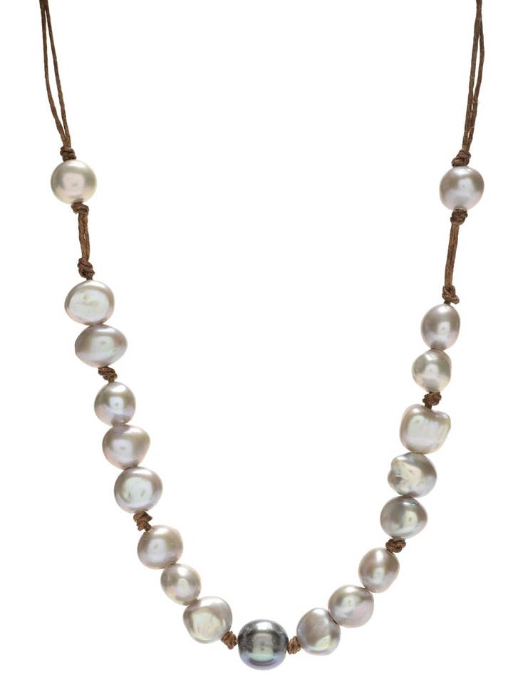 Lotta Chunky Halsband - grå för wholesale av In2 design