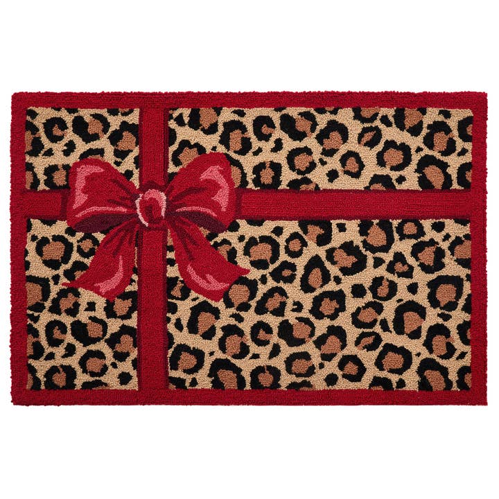 Tapis à crochet de Noël léopard pour la vente par Peking Handicraft