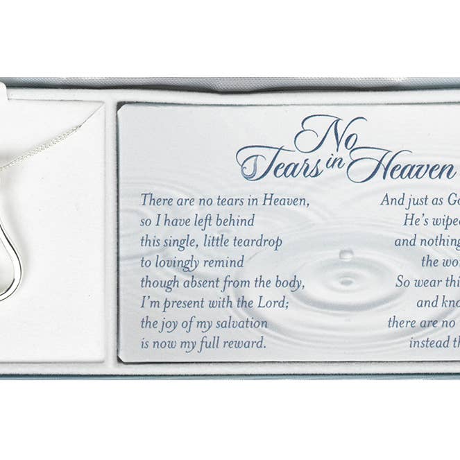 Dicksons - Vendita all'ingrosso Espositori e vetrine per gioielli - Collana con porta anelli «No Tears In Heaven', con catena da 61 cm (SP)2