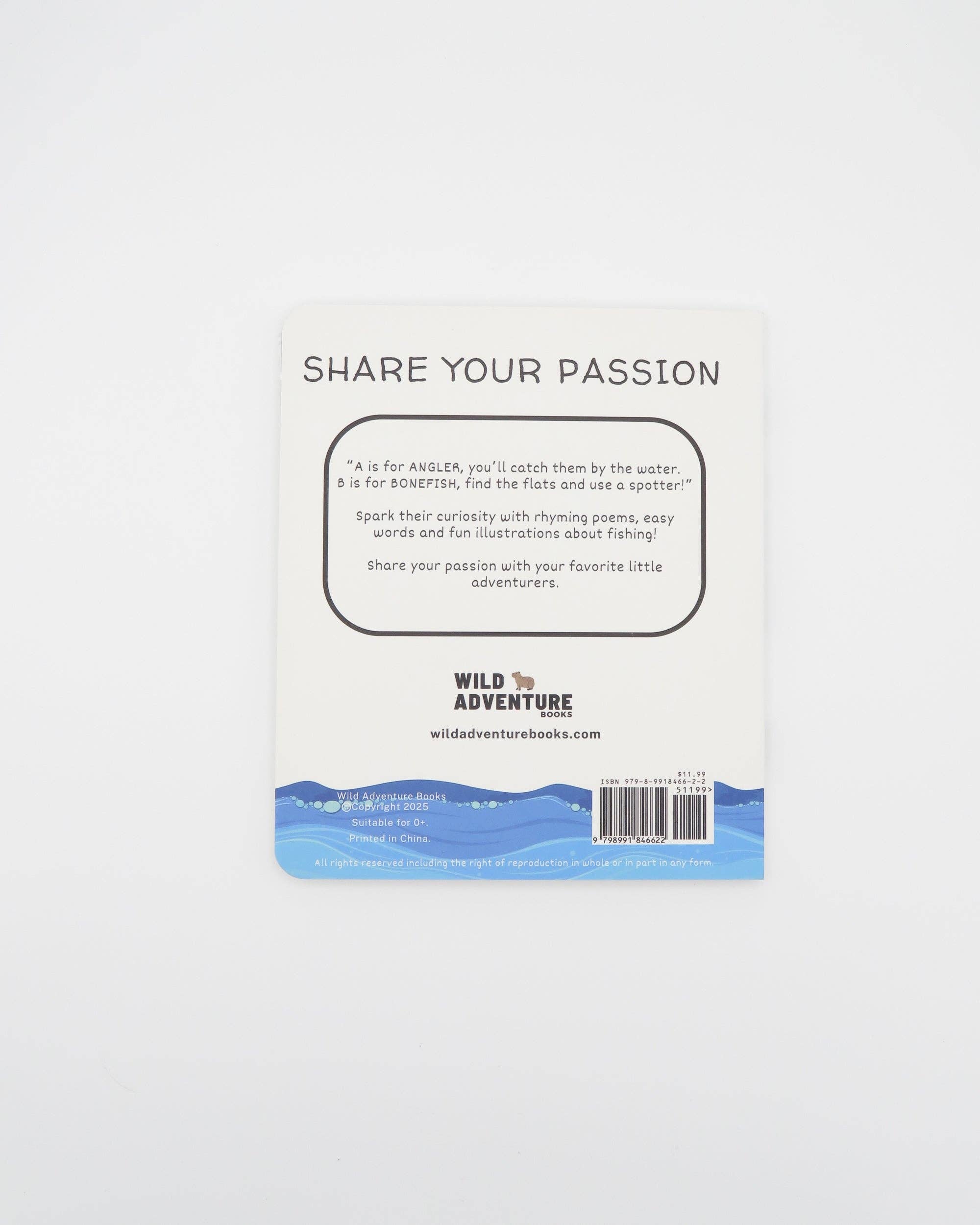 Wild Adventure Books - Wholesale Preschool Book (3-5) - ABC's of Fishing5