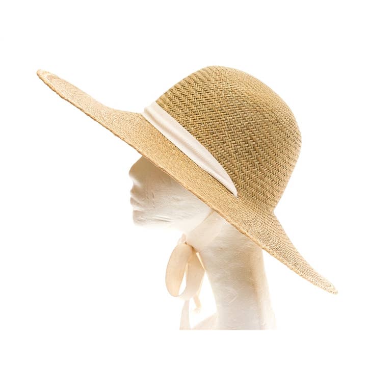 DNMC - Wholesale Straw Hat - Women's - Handmade Stiff Brim Summer Straw Hat