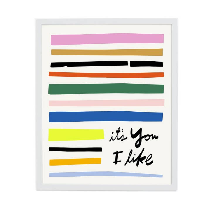 Kunstdruck It's You I Like für den Großhandel von Ampersand Design Studio