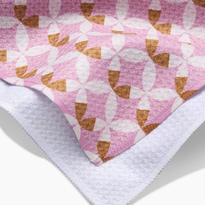 Geometry - Wholesale Tea Towel - Geometry Monogram Tile Tea Towel