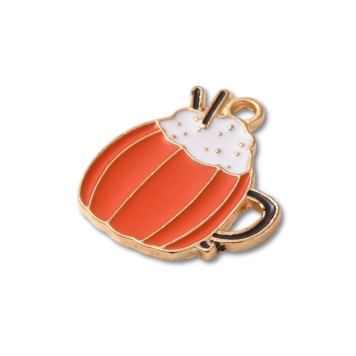 Love, Paige Designs – wholesale Individual charm/pendant – Pumpkin Spice Latte Charm1