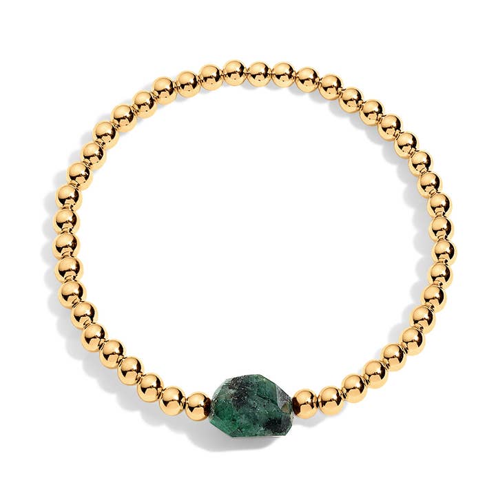 Serenity Gold Filled & Gemstone Bracelet for wholesale by Tatiana M Designs