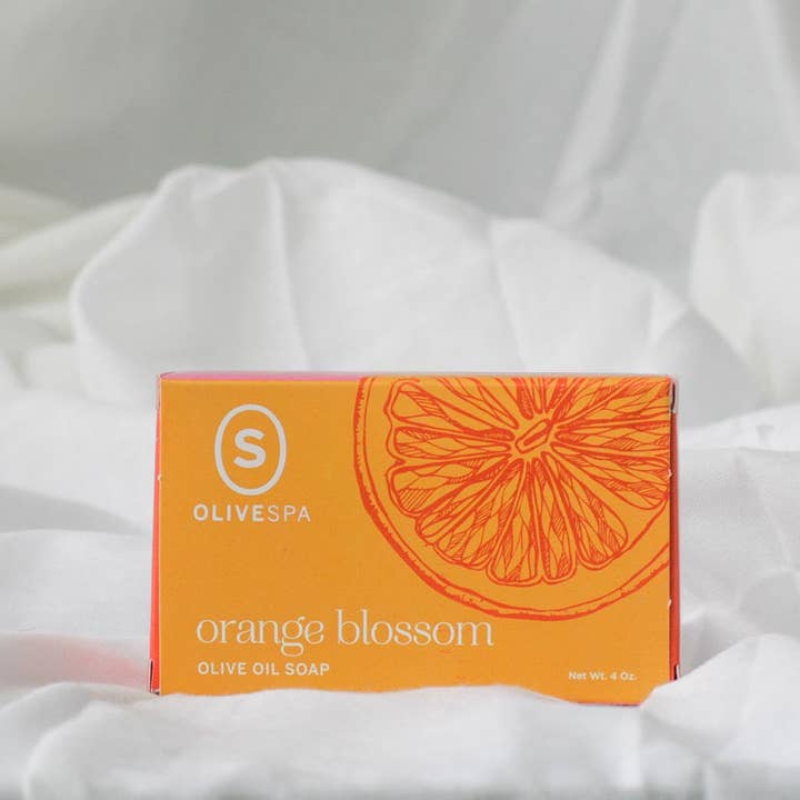 OLIVESPA - Wholesale Bar Soap - Orange Blossom Olive Oil Soap