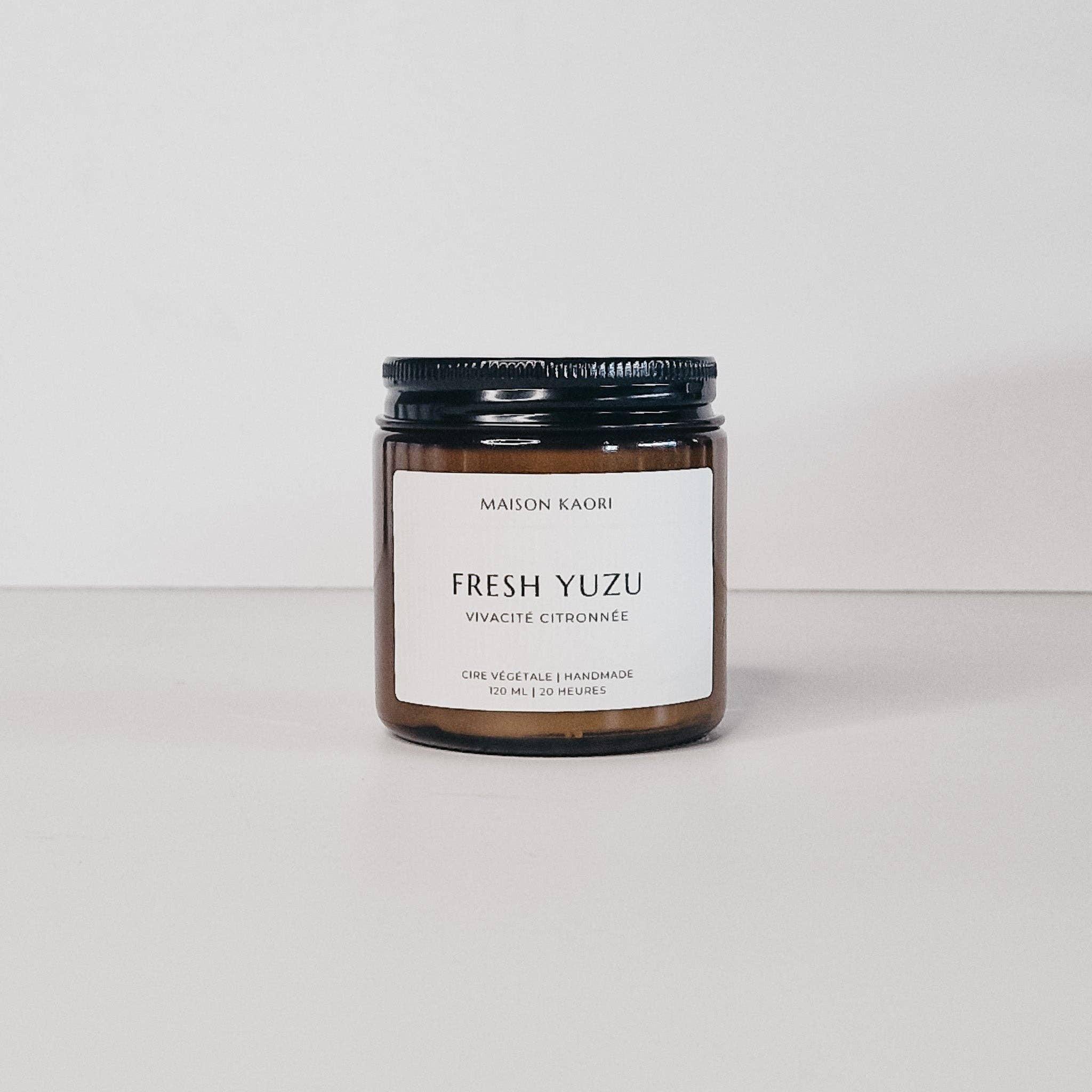 Maison Kaori - Wholesale Jar/Filled Candle - Scented Candle - Fresh Yuzu1