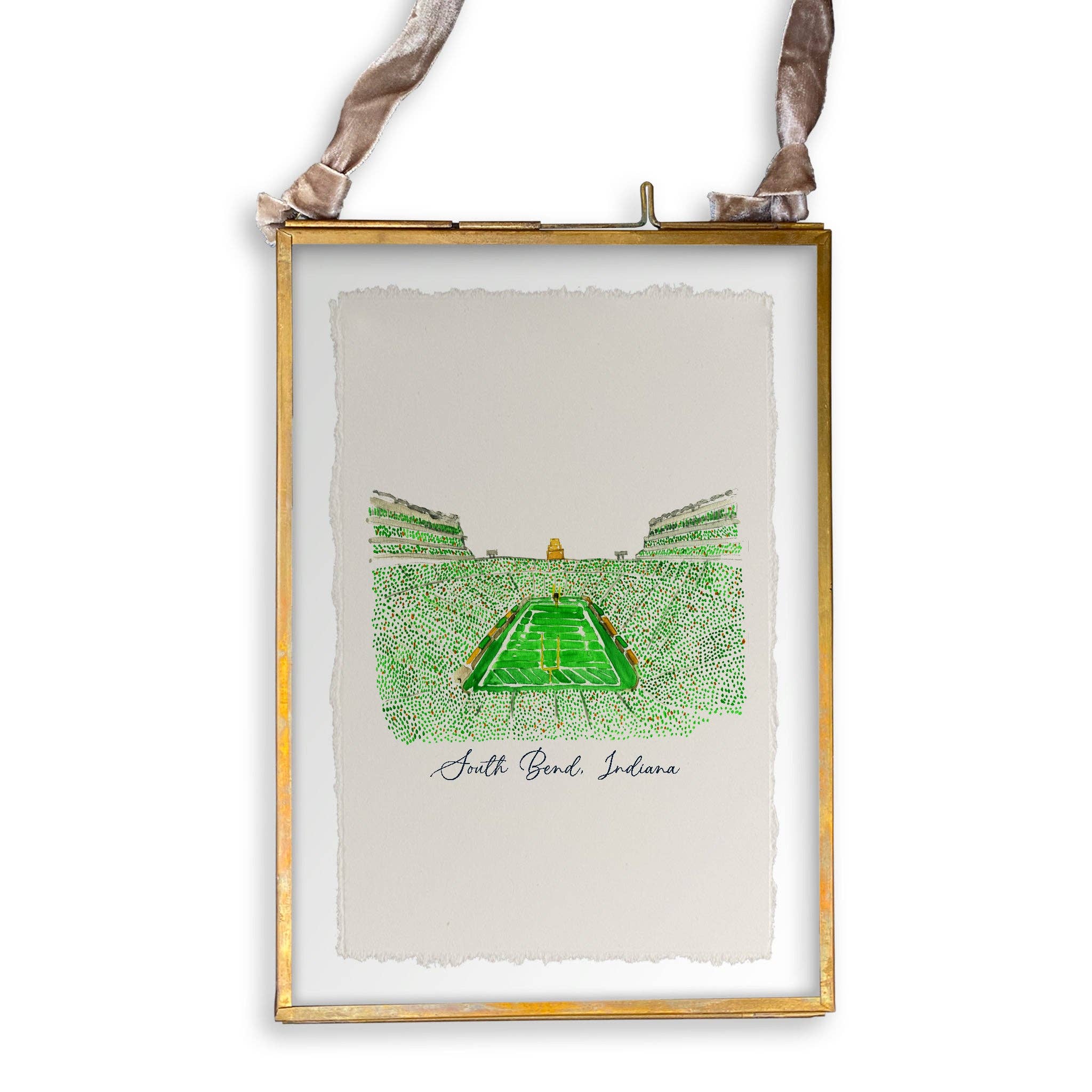 French Graffiti - Vente Torchons - Stade de South Bend, Indiana13