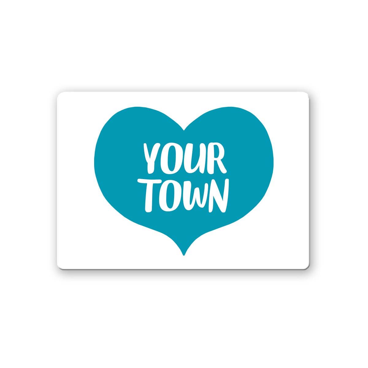 Rock Scissor Paper - Wholesale Magnet - Personalized City Magnet - Big Heart13