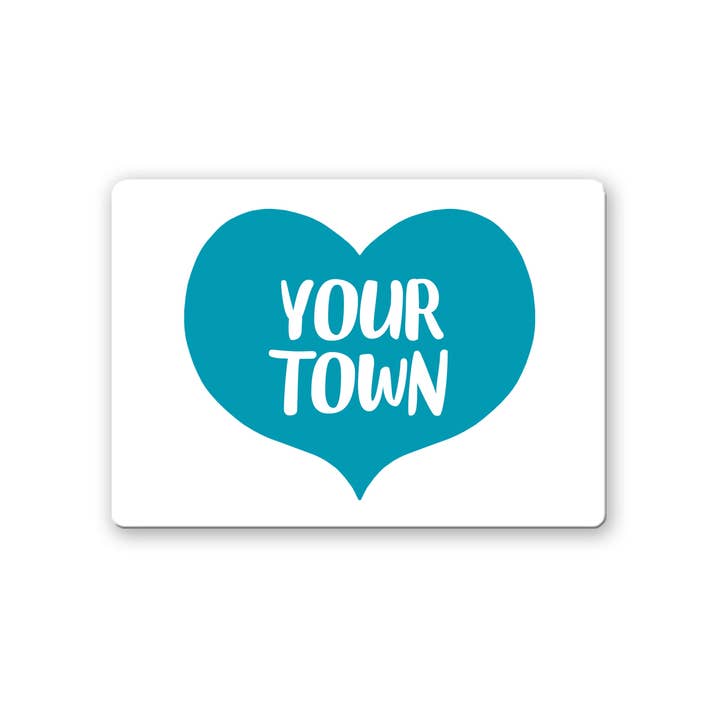 Rock Scissor Paper - Wholesale Magnet - Personalized City Magnet - Big Heart13