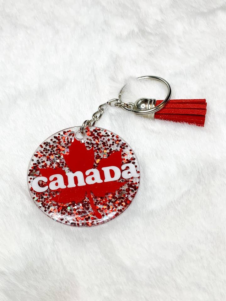 Llavero de acrílico - Canadá para venta al por mayor de Elation Collective