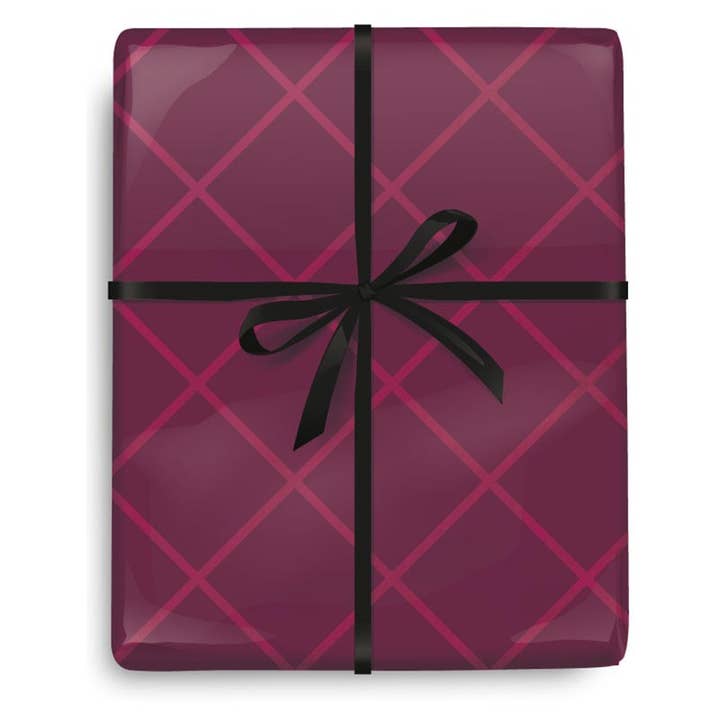 Ruby Radiance Wrapping Paper - 8FT for wholesale by The Gift Wrap Company