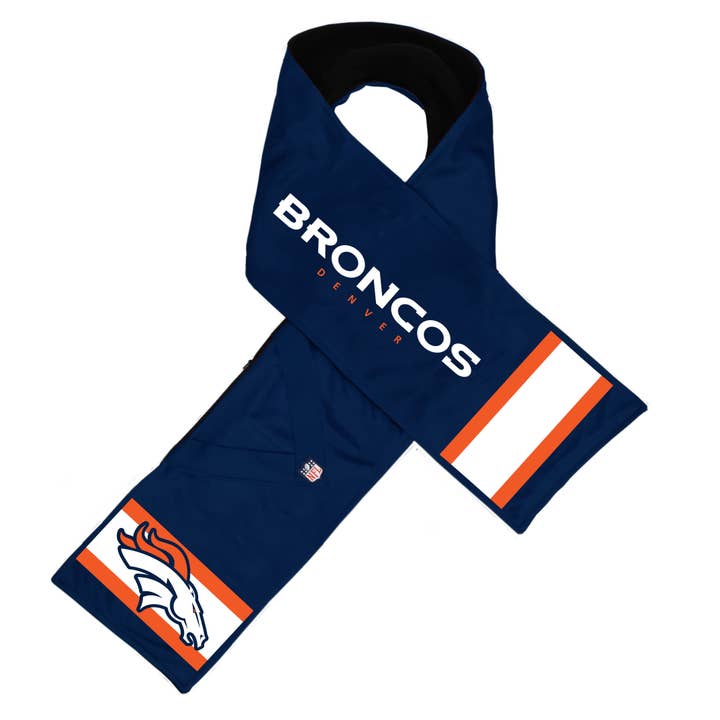 NFL Denver Broncos Hero Jersey Scarf for wholesale by Little Earth Productions
