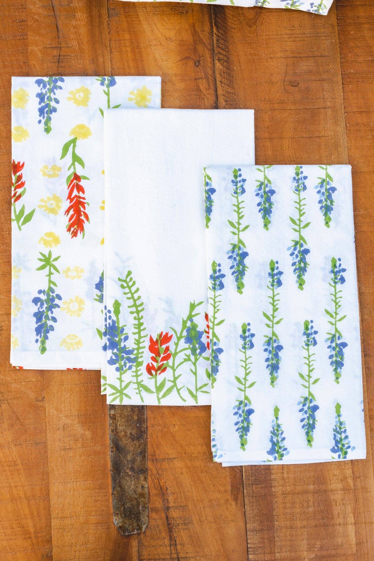 Mended - Wholesale Tea Towel - Tea Towel - Bluebonnets2