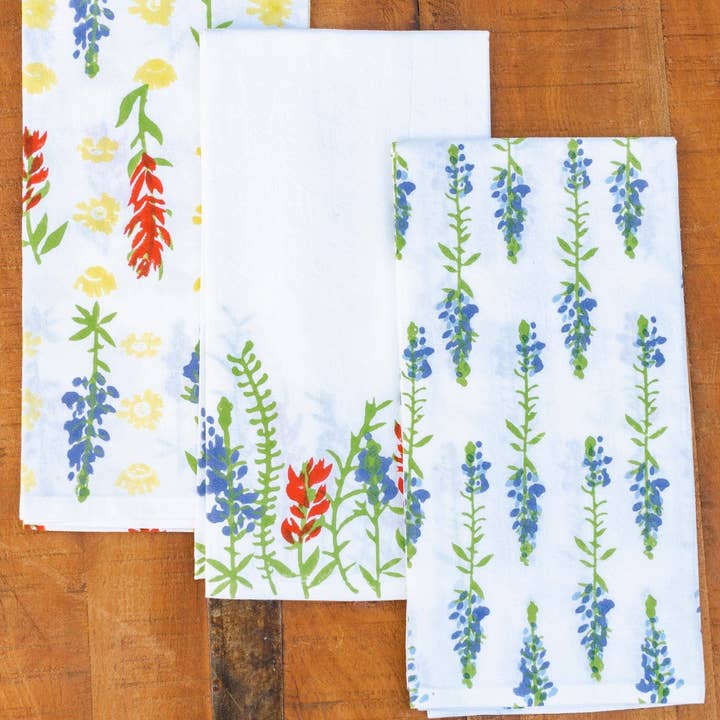 Mended - Wholesale Tea Towel - Tea Towel - Bluebonnets2