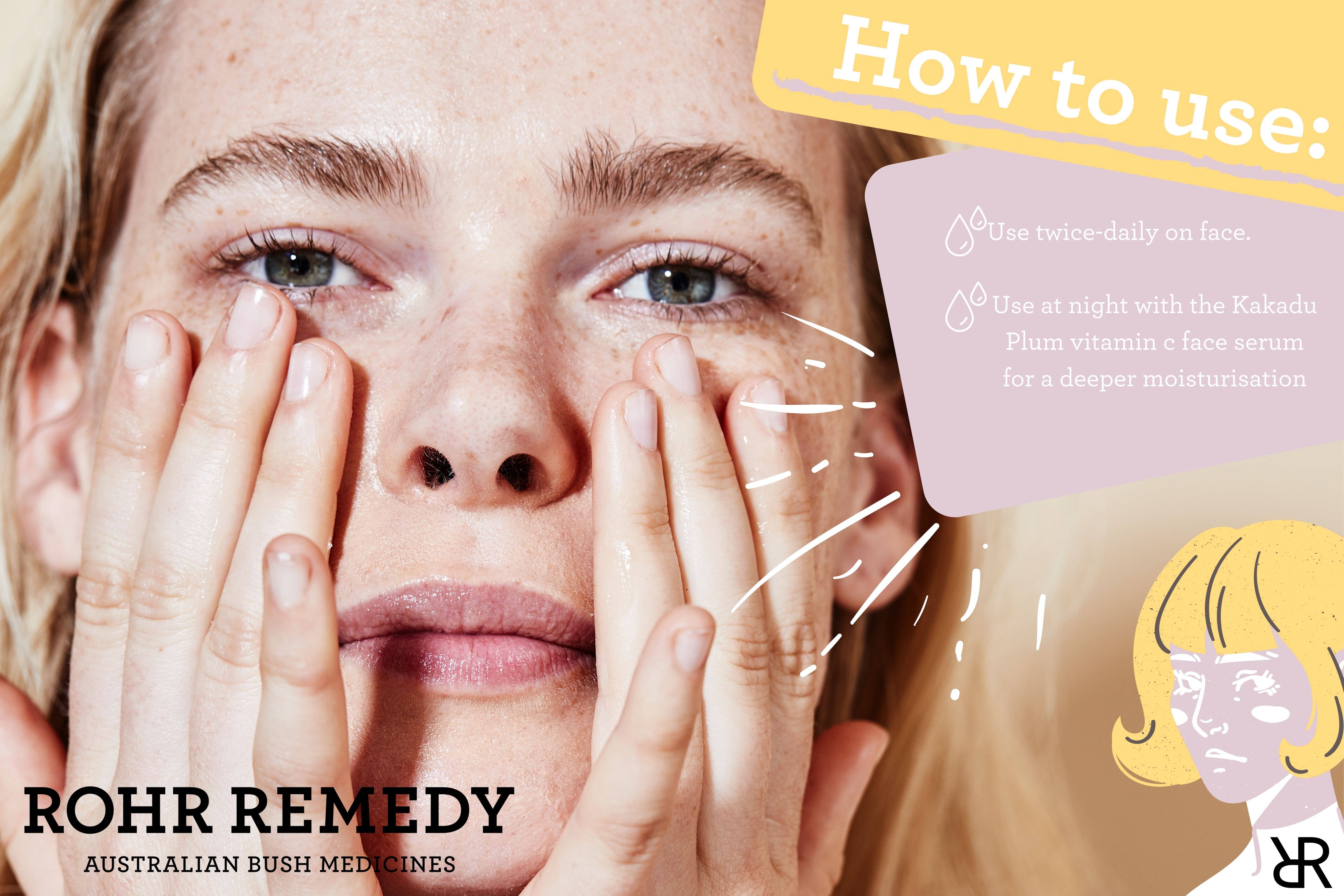 Rohr Remedy – wholesale Facial moisturiser – Lilly Pilly And Omega 3 Moisturiser2