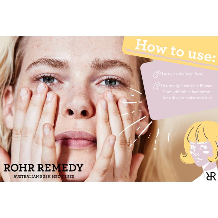 Rohr Remedy – wholesale Facial moisturiser – Lilly Pilly And Omega 3 Moisturiser2