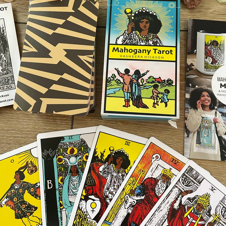 Mahogany Tarot - Wholesale Tarot Cards - Mahogany Tarot Deck | Black Tarot | African American Tarot1