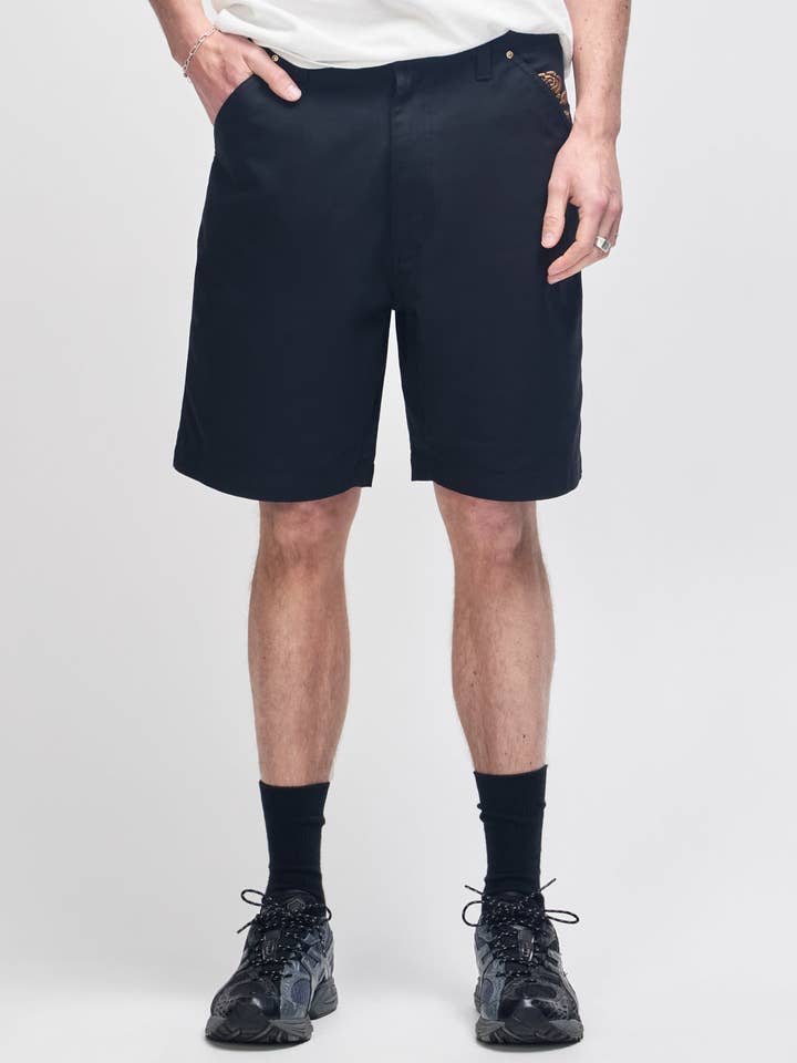 Deus Ex Attaquer Special Attaq Short - Black for wholesale by Deus Ex Machina