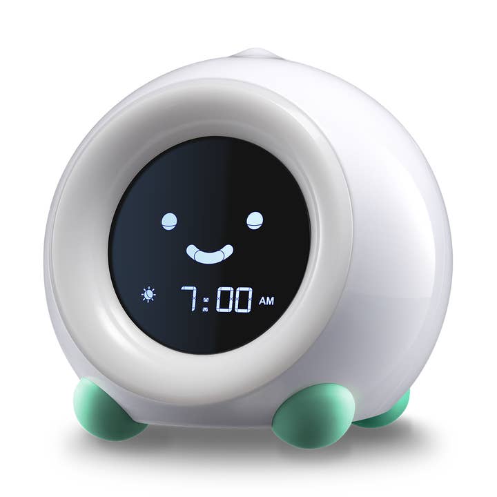 LittleHippo – Engroshandel Vækkeur – MELLA Klar til at stige børns søvn træner - Tropical Teal1