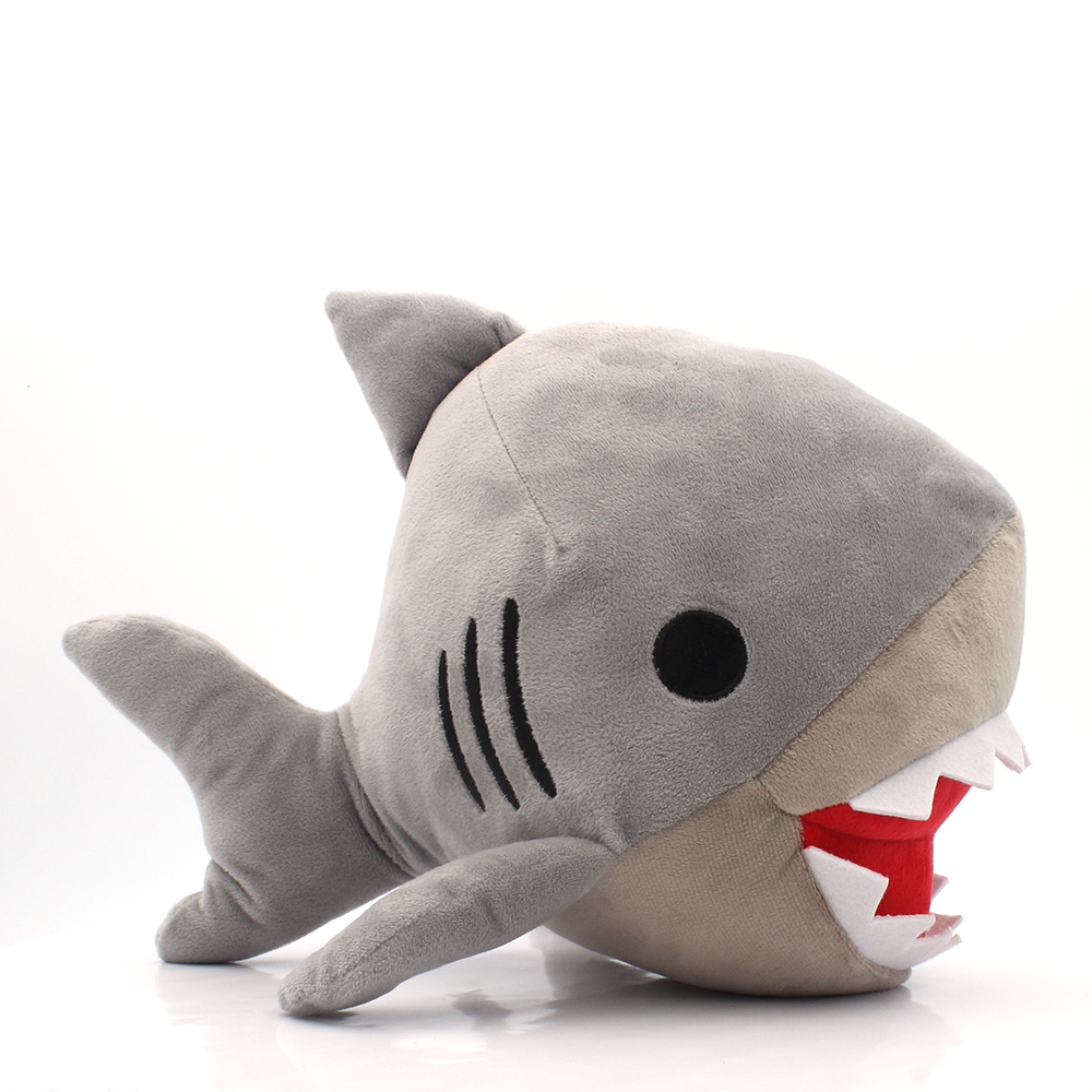 SRM Entertainment - Vente Peluche – enfant et bébé - Ami Oreiller Doux en Peluche Animal Moelleux 10" Vie Marine Requin6