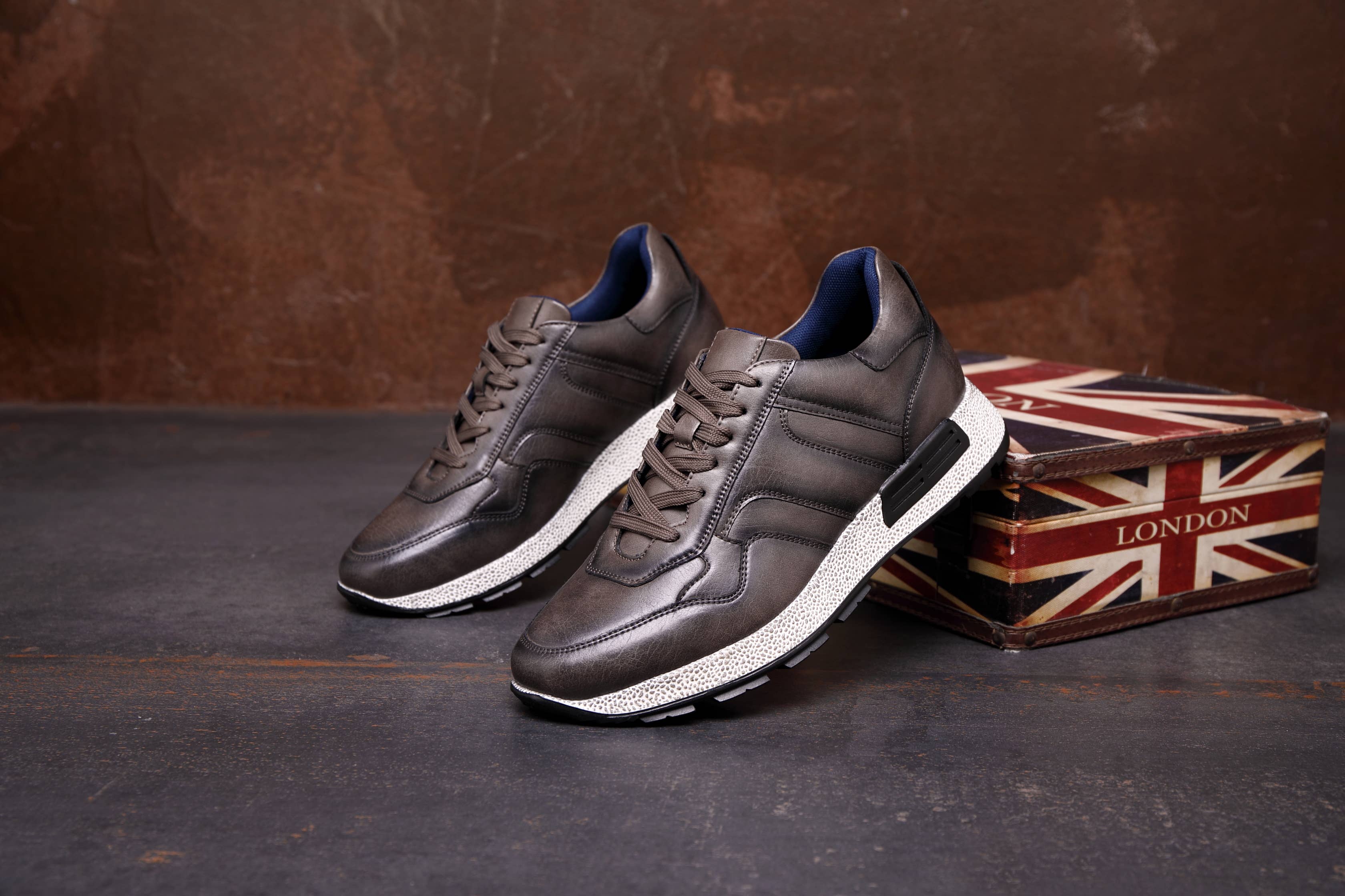 Top Staka - Wholesale Lifestyle Sneakers - Men's - A2181-Top Staka Shoes Men's Business Casual Sneakers7