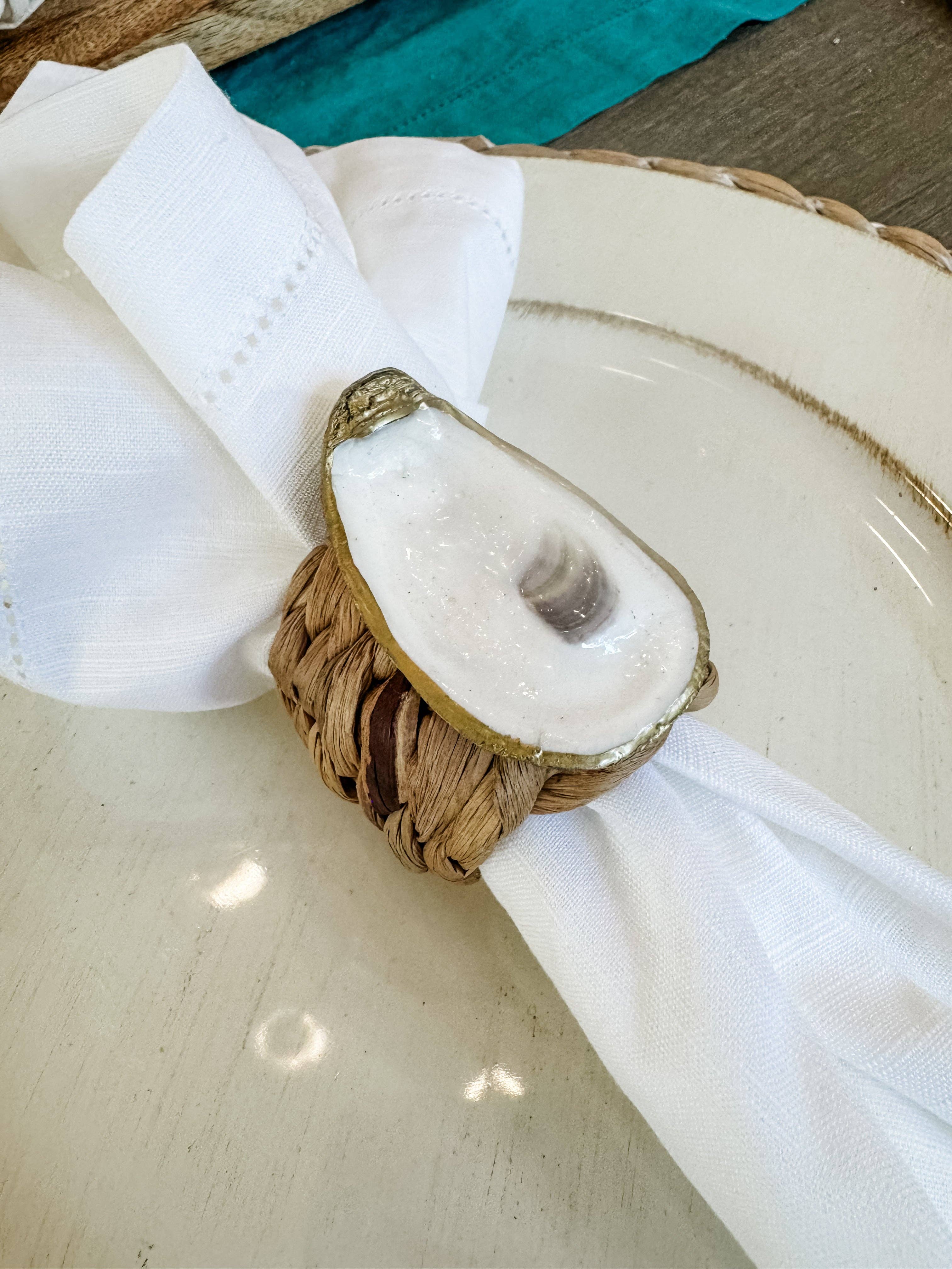 Made on Maidstone - Wholesale Napkin Ring - Oyster Shell Napkin Rings2