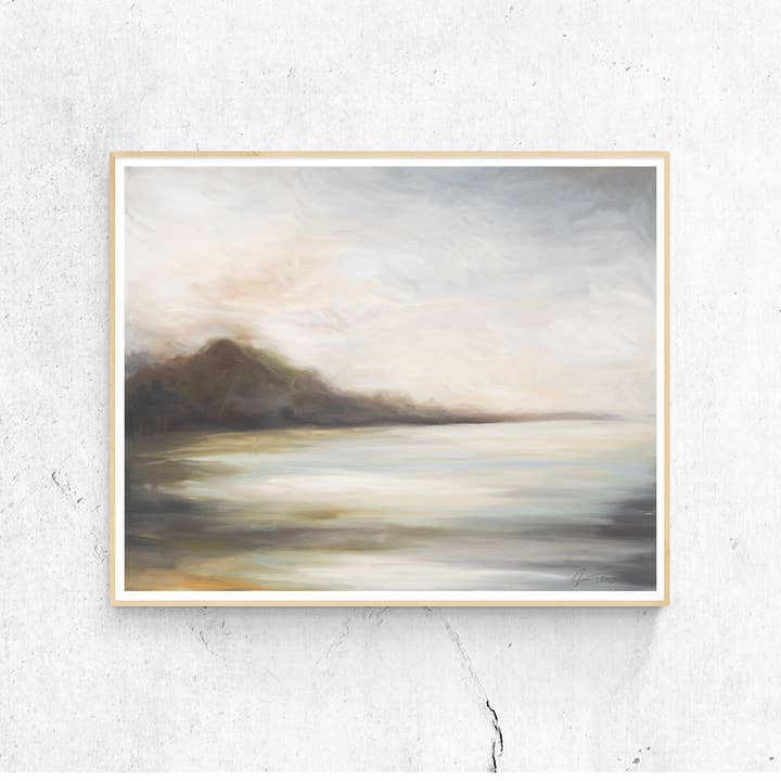 Early Morning Canvas Print for wholesale by Jessica Frasz Studio