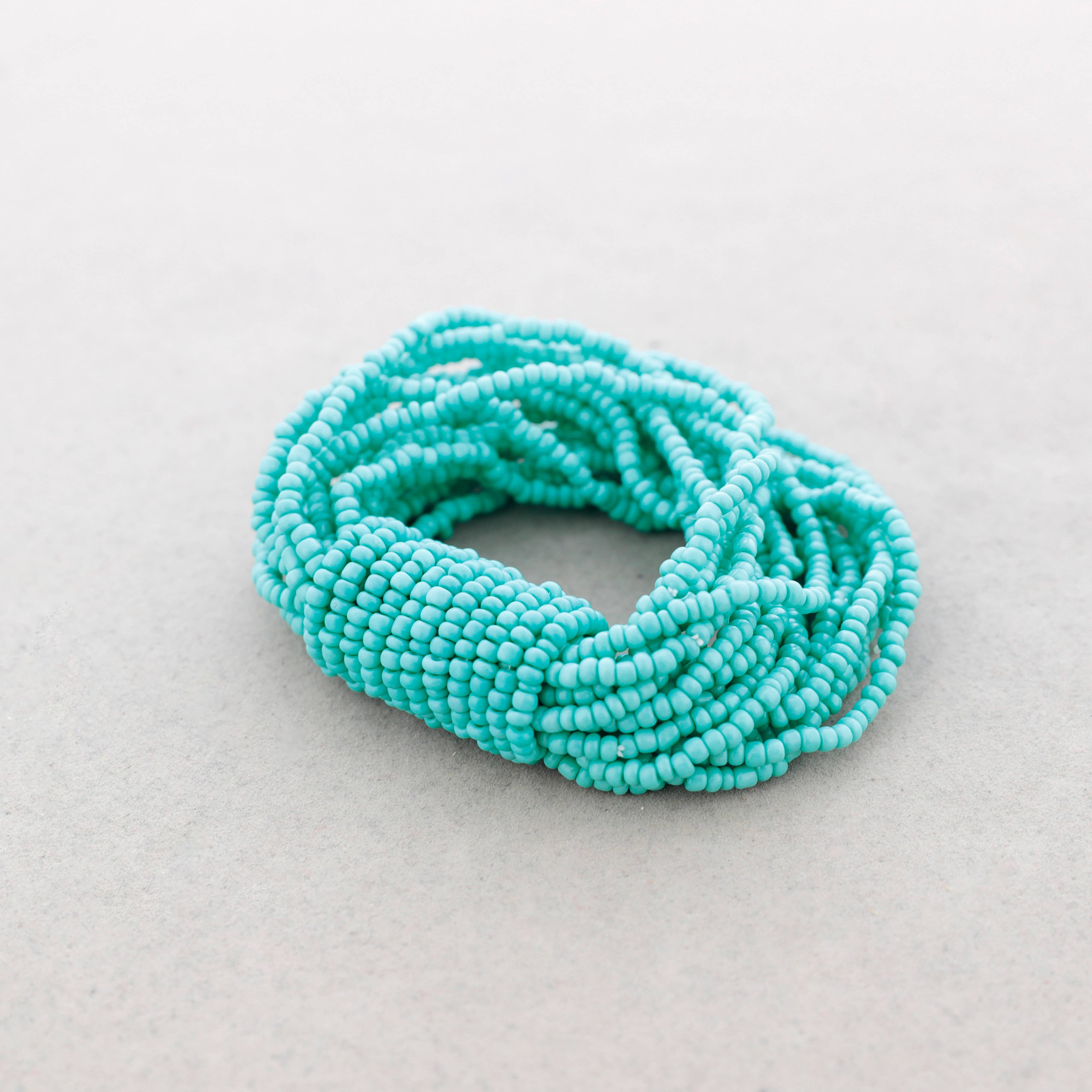 Sonata - Wholesale Beaded Bracelet - Multirow Elastic Bracelet - Beads6