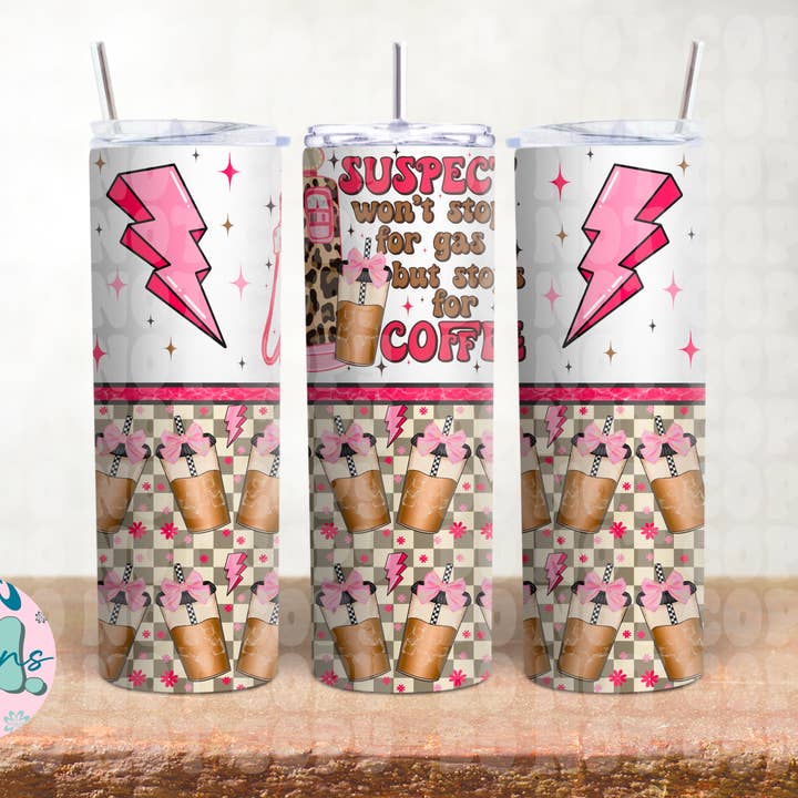 Misstänkt Stannar Inte För Bensin Men Stannar För Kaffetermos för wholesale av K. I. Designs