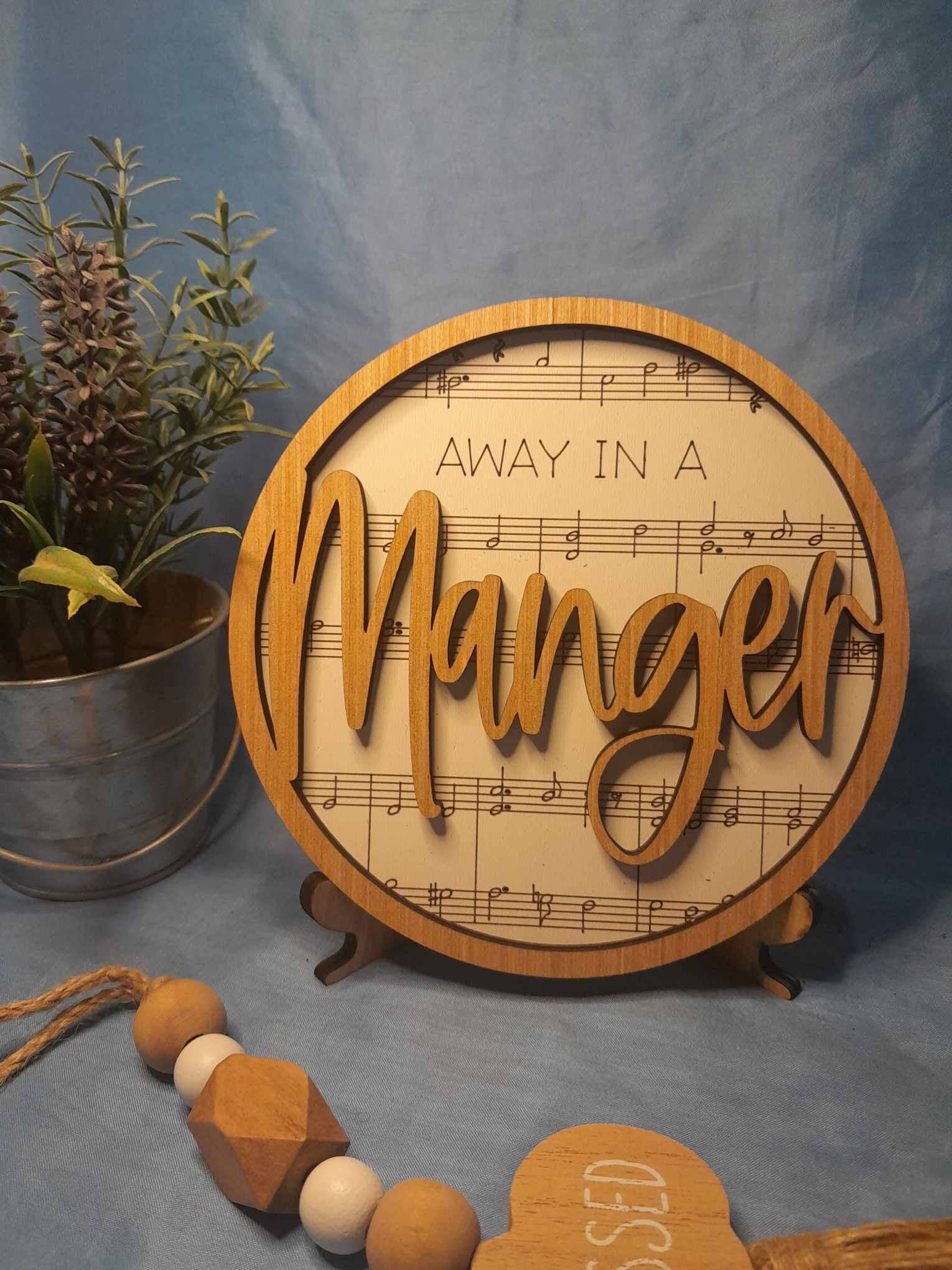 Heartland Decor - Wholesale Sign - Lyric Round Signs with stand, 15 songs to choose from1