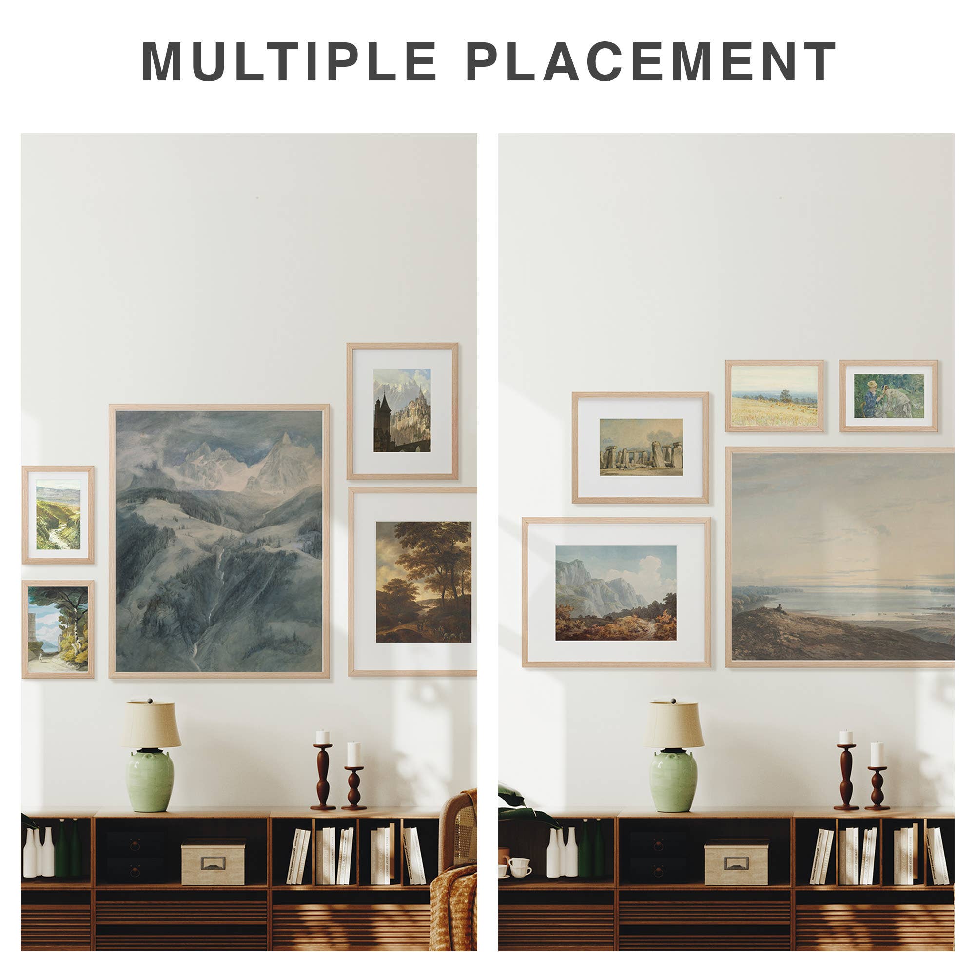 LivingTaste Home Inc - Wholesale Picture Frame - 11x14 Solid Oak Wood Frame 5