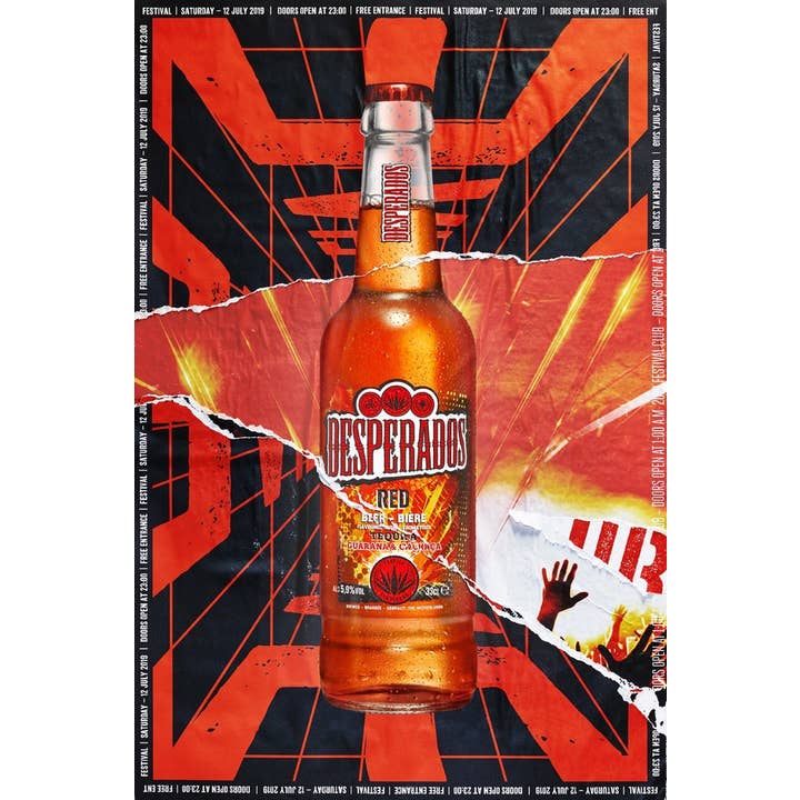 Haus der Biere Berlin - Wholesale Tequila/Mezcal - Desperados Red - Tequila Guarana Cachaça - Special Size 400Ml2