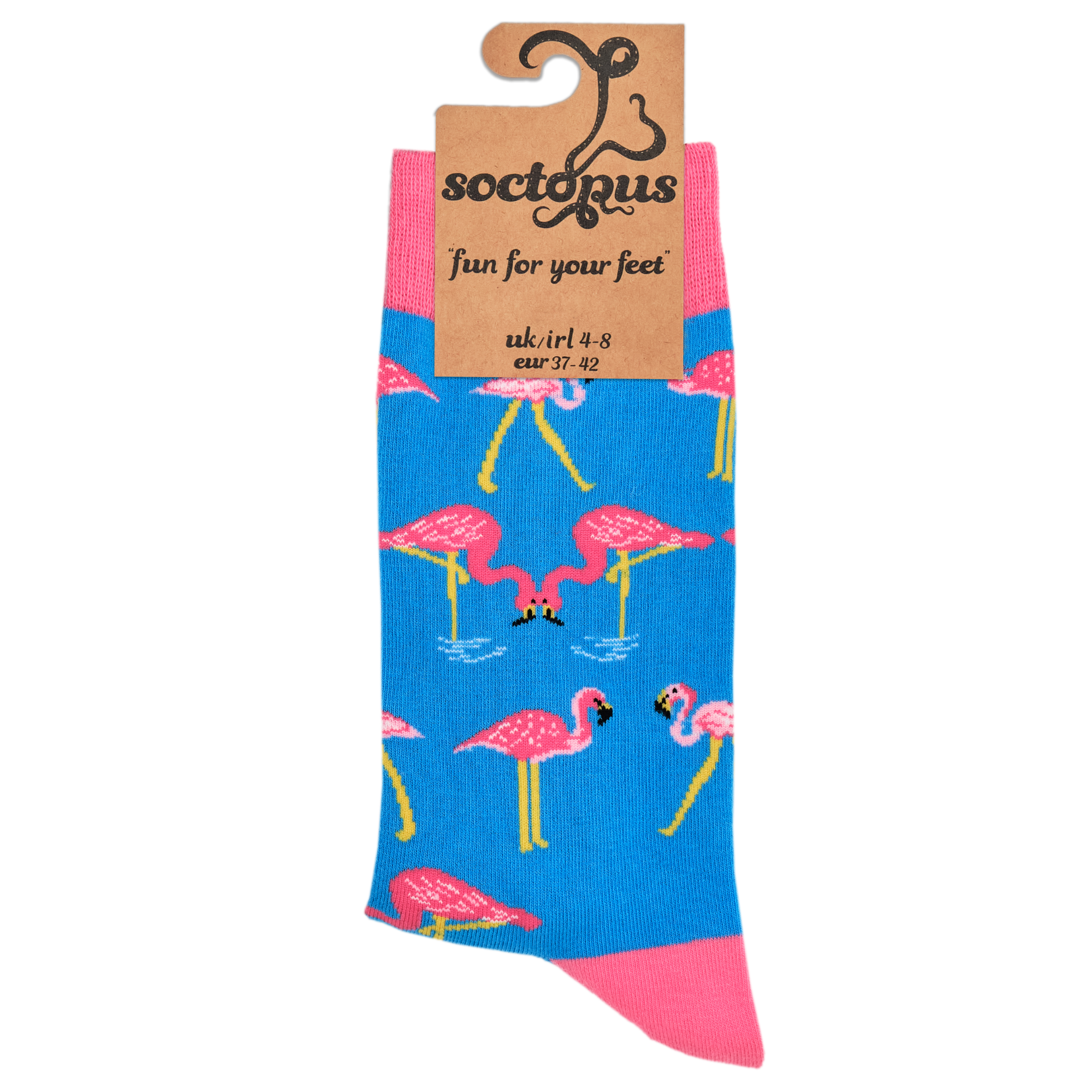 BLAU Flamingo-Socken - One Legged Wonder für den Großhandel auf Faire2