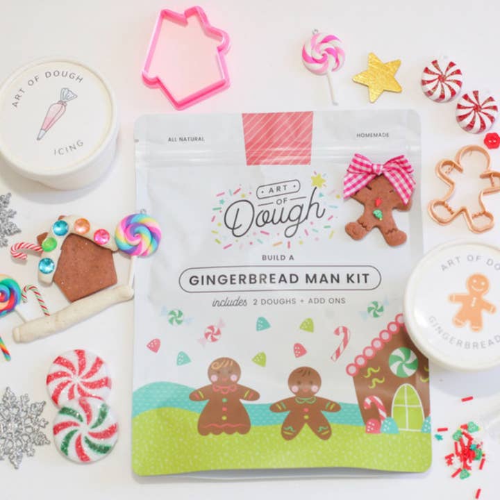 Art of Dough - Wholesale Putty/Slime - Kids - Gingerbread Baking Playdough Kit