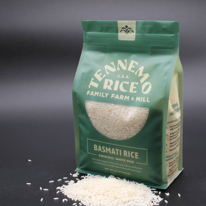 Basmati Rice - 2.5lb bags for wholesale by Tennemo Rice