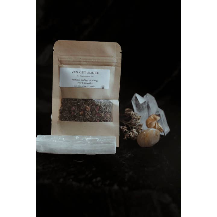 Golden Bear Alchemy - Wholesale Herbs - Good Vibes Herbal Smoke1