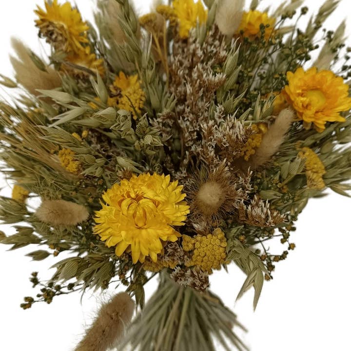 Concari.flores Preservadas - Wholesale Dried/Pressed Flowers - MEDIUM BOUQUET BOUQUET WITH DRIED AND PRESERVED FLOWERS AND GREENS3