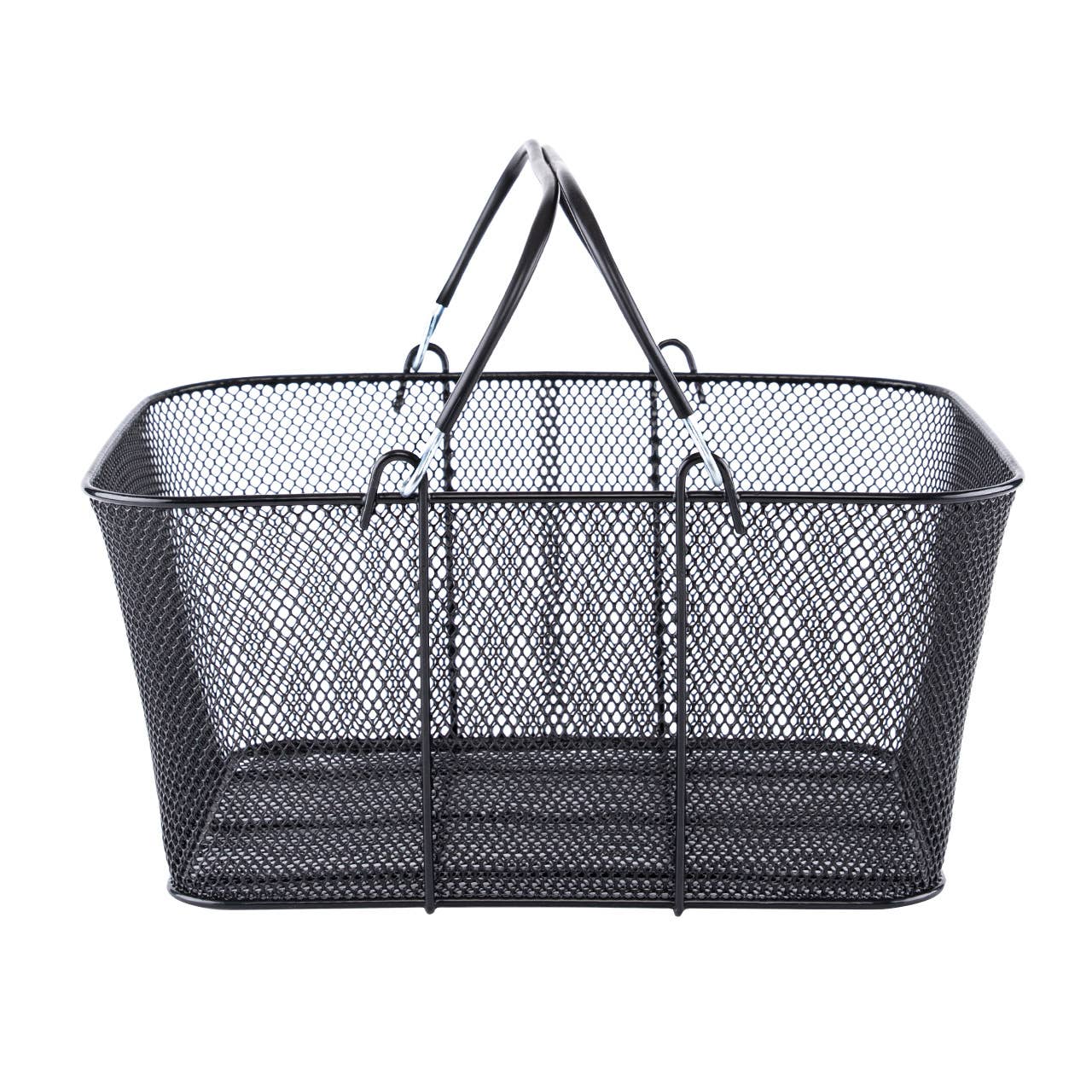 Store Supply Warehouse - Wholesale Shopping Cart - Black Metal Shopping Basket 2